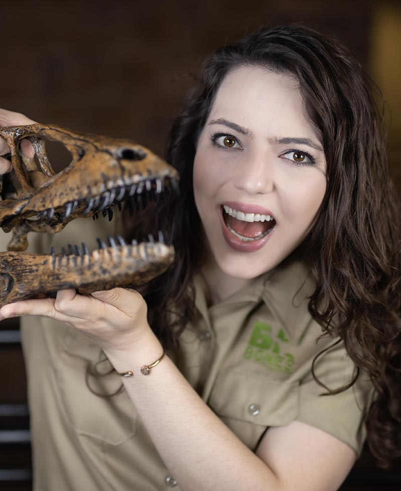 Bethany Burke of BK Bones - Paleontology made fun!